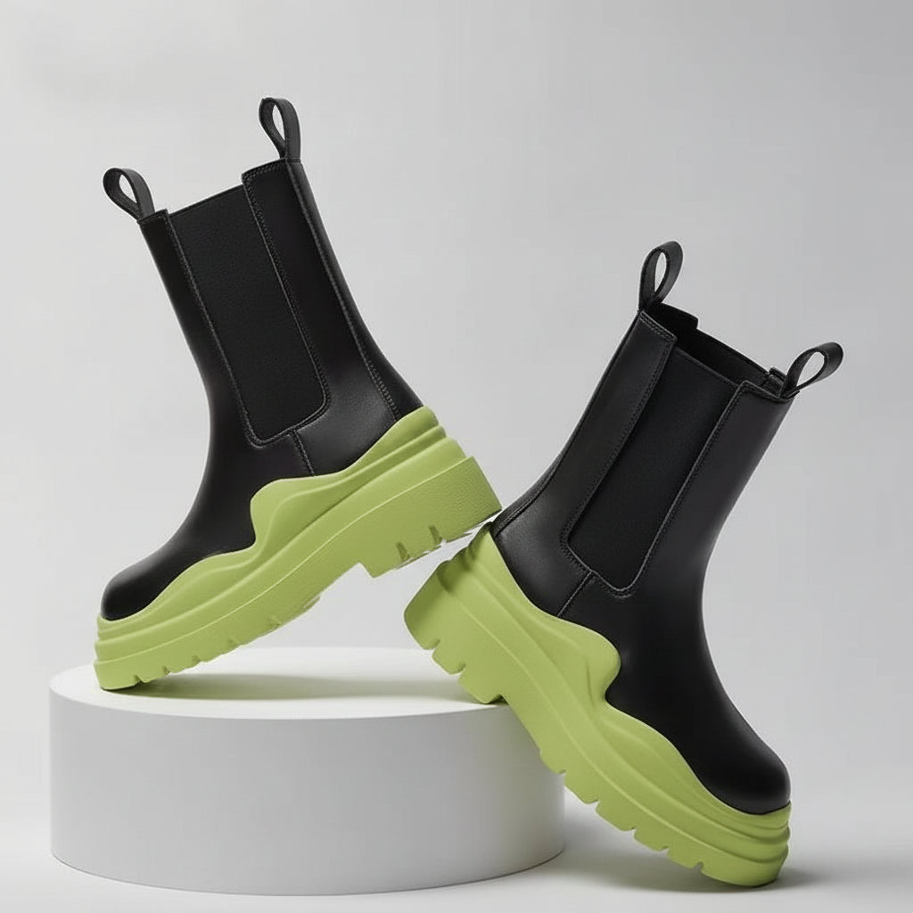 Bota caña-media Chelsea