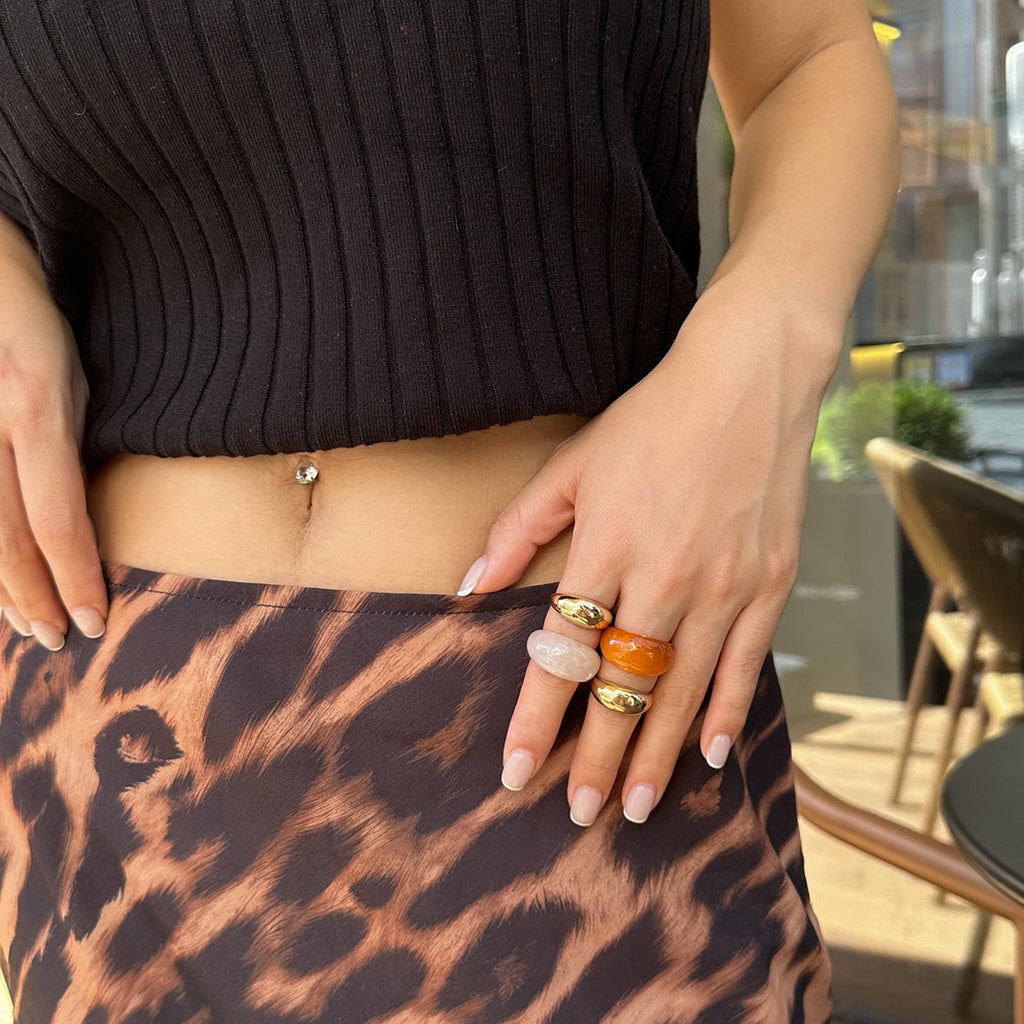 Set anillos retro
