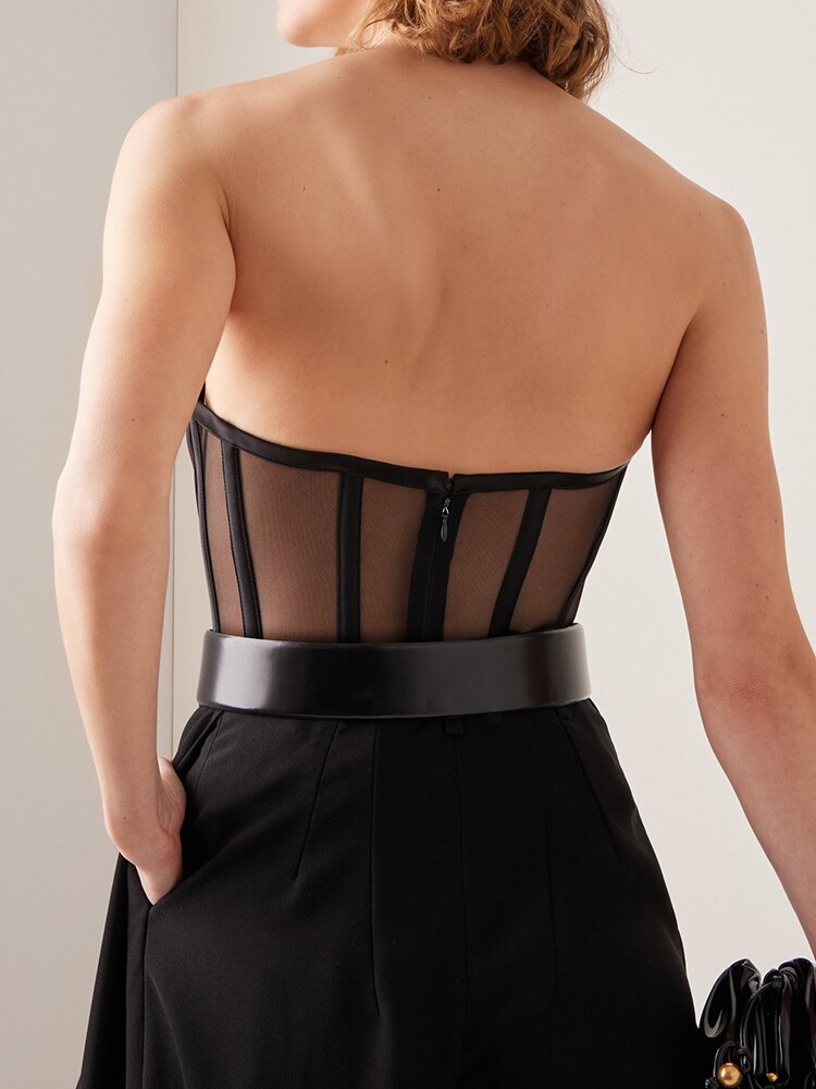 Top corsetero espiga