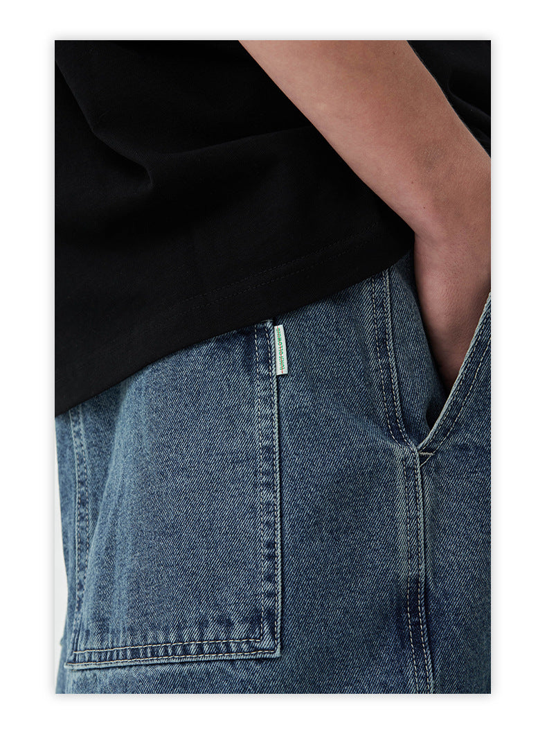 Bermudas denim lavado