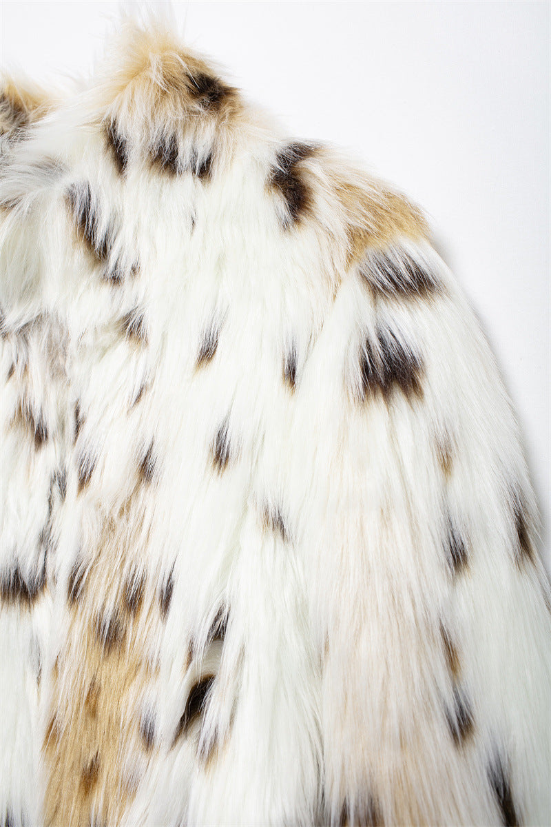 Abrigo animal print