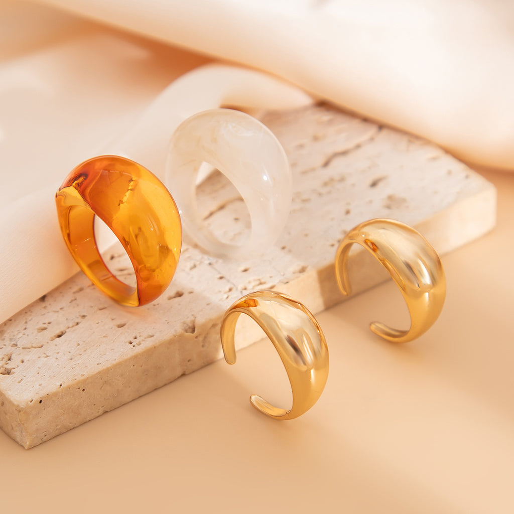 Set anillos retro