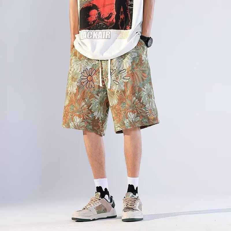 Bermuda floral print