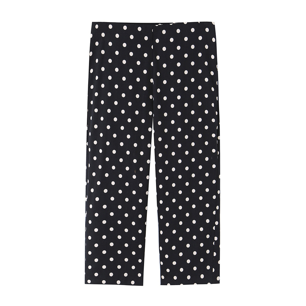 Pantalón capri lunares