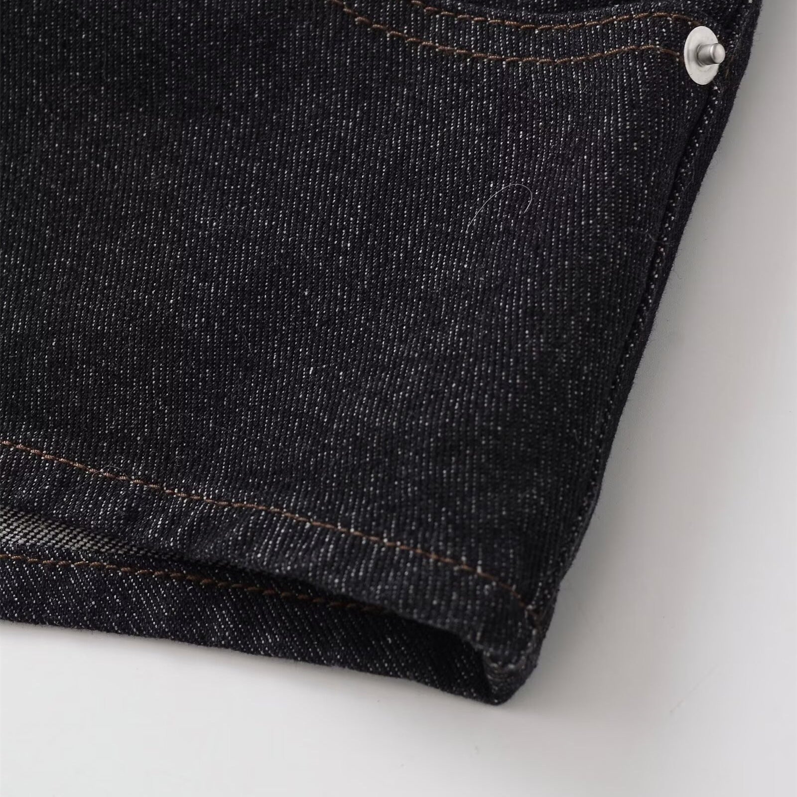 Short micro denim