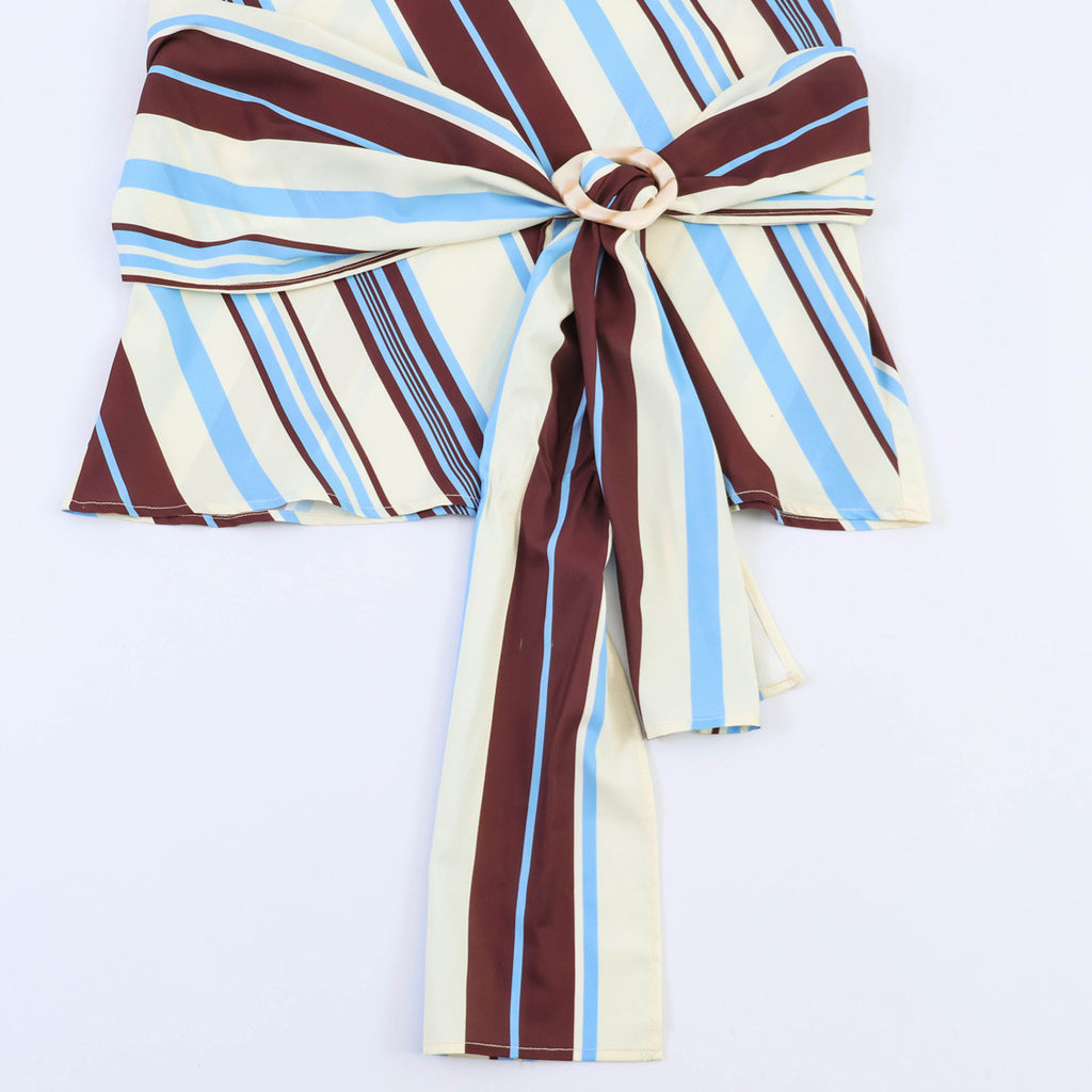 Vestido mini asimétrico