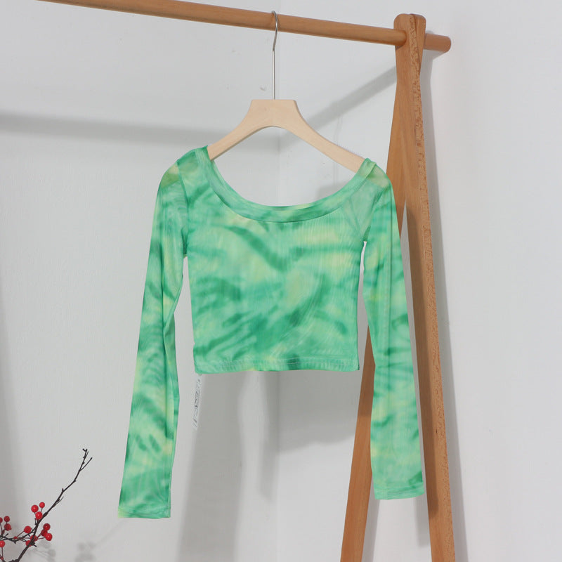 Camiseta muselina biselada