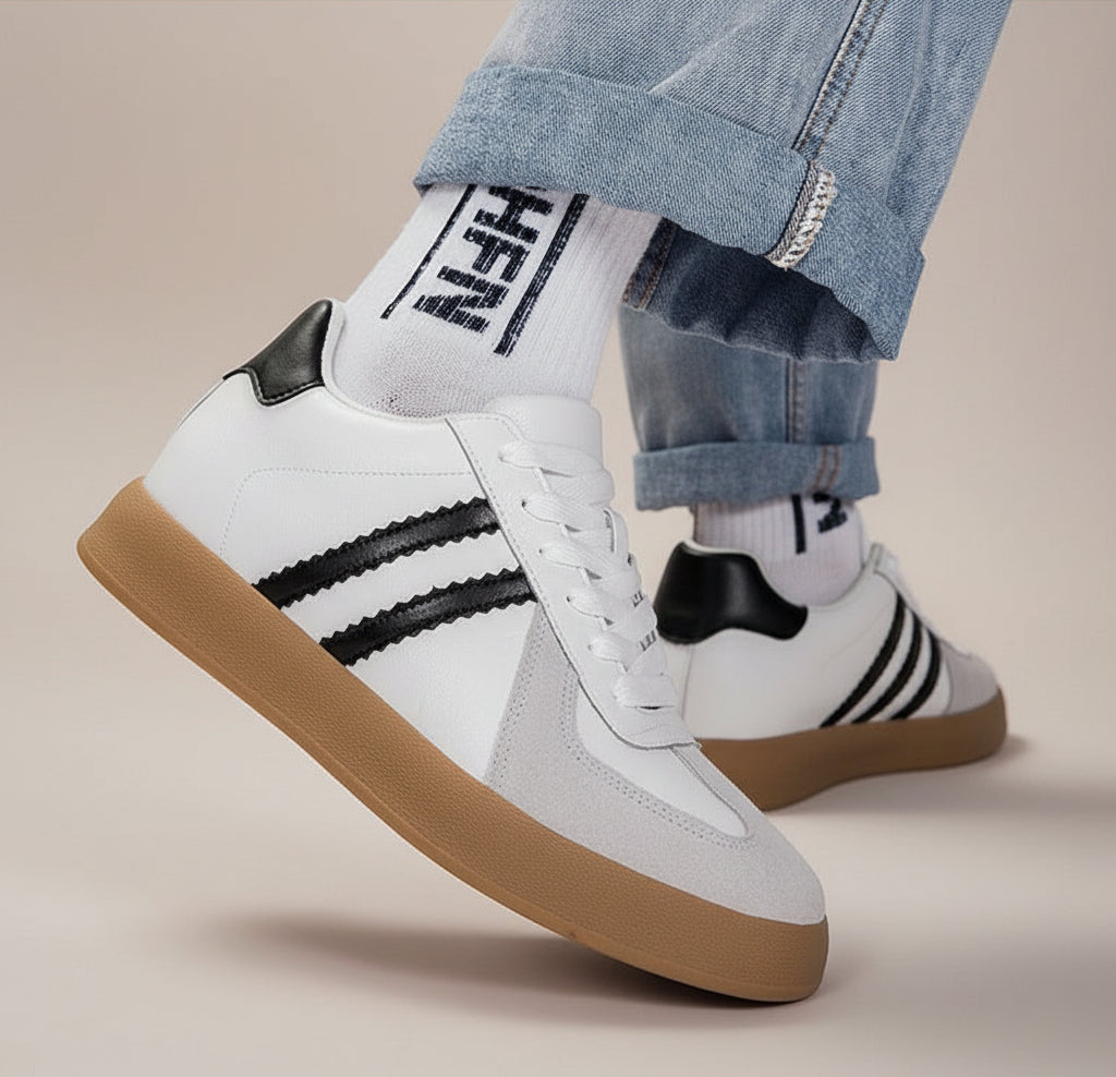 Zapatilla plana cuña