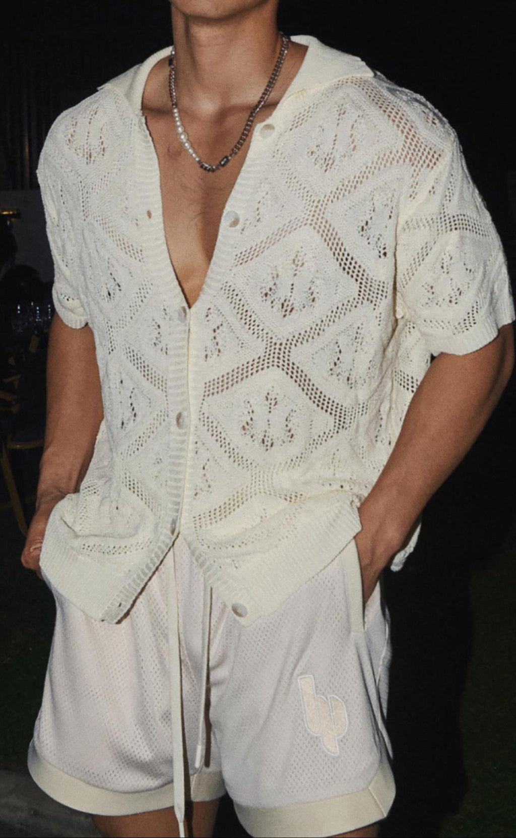 Camisa punto casual