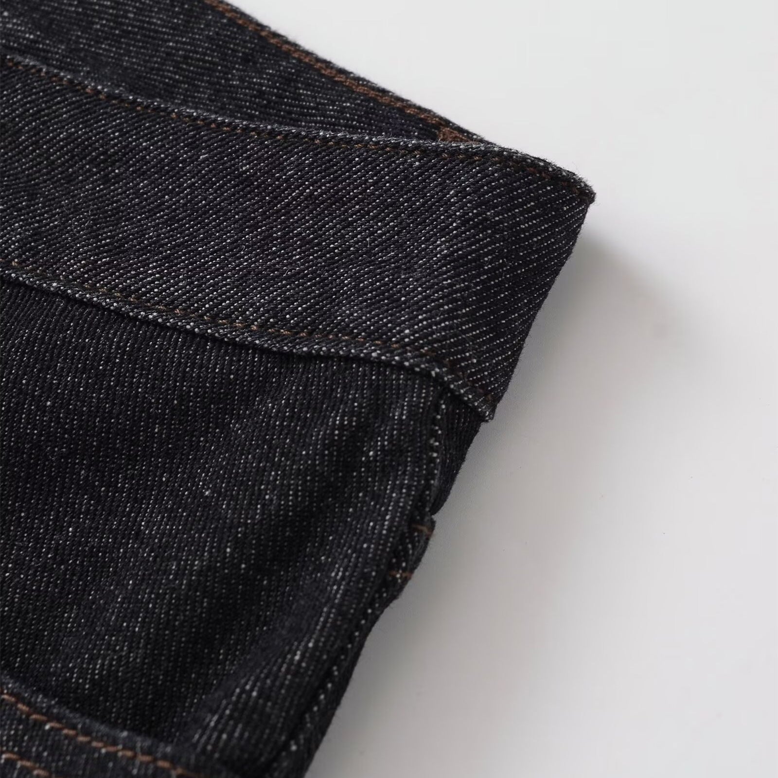 Short micro denim