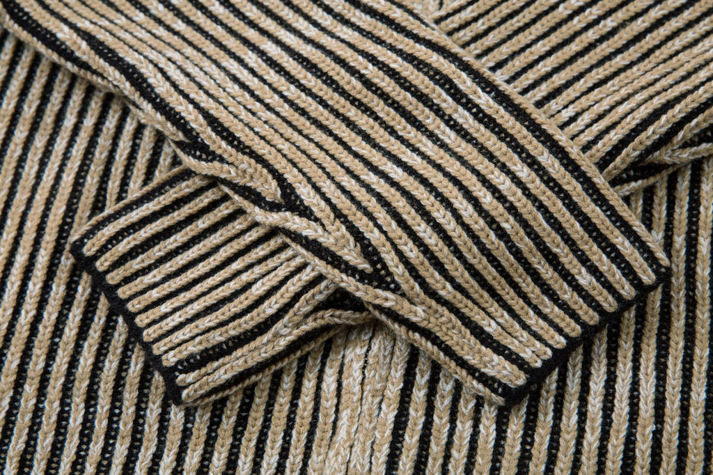 Chaqueta punto rayas