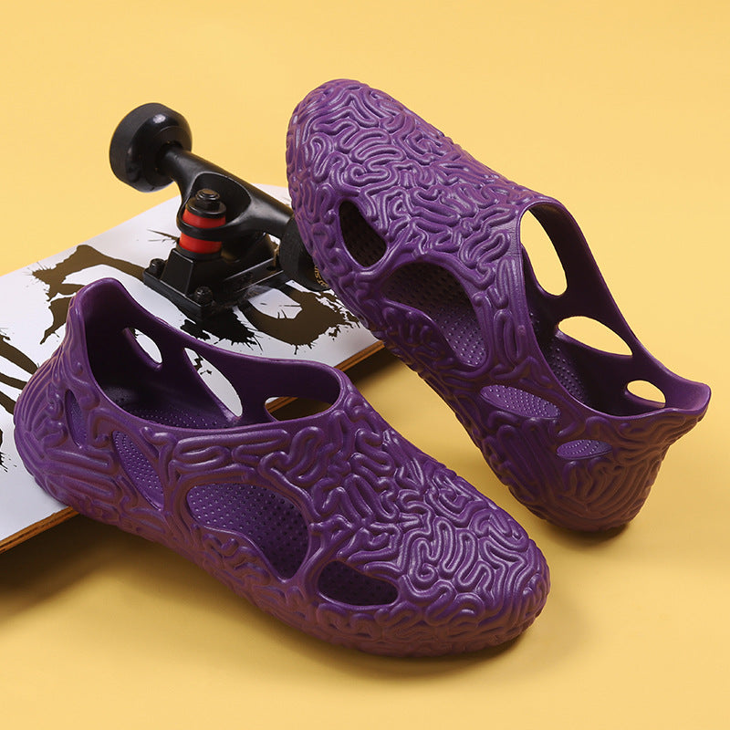 Zuecos punta cerrada