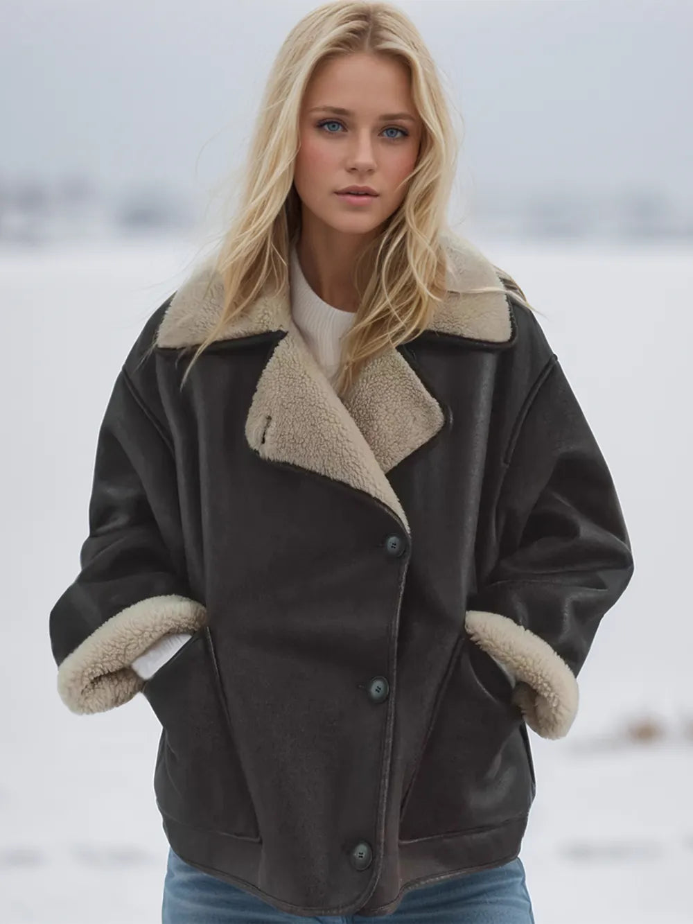 Chaqueta felpa