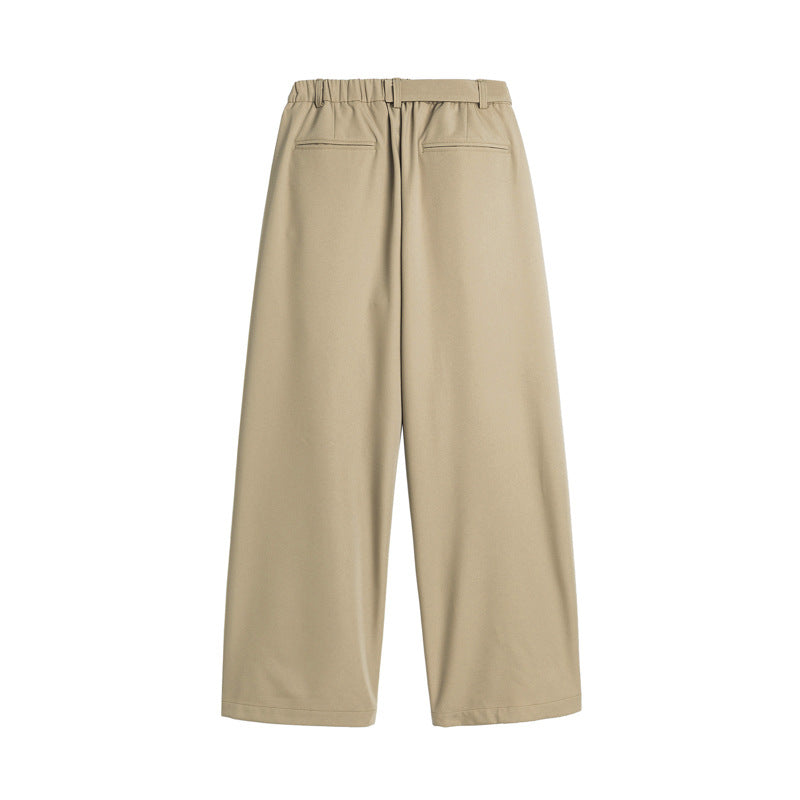 Pantalón casual straight-leg