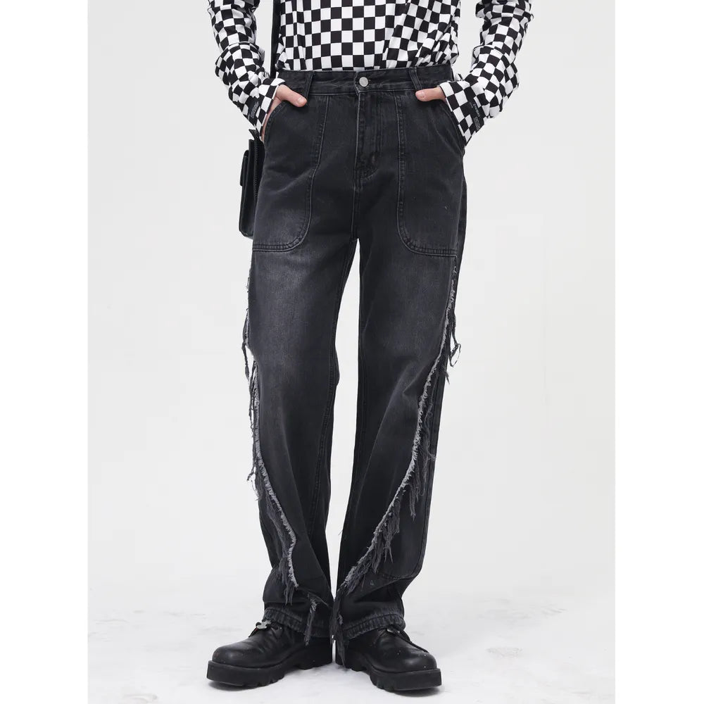 Jeans detalle costura