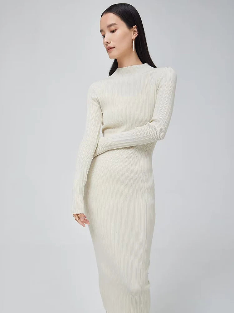 Vestido midi perkins