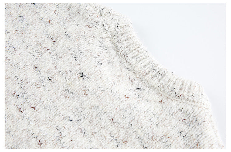 Suéter loose-fit redondo