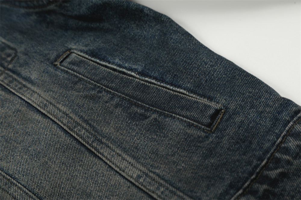 Chaqueta denim algodón