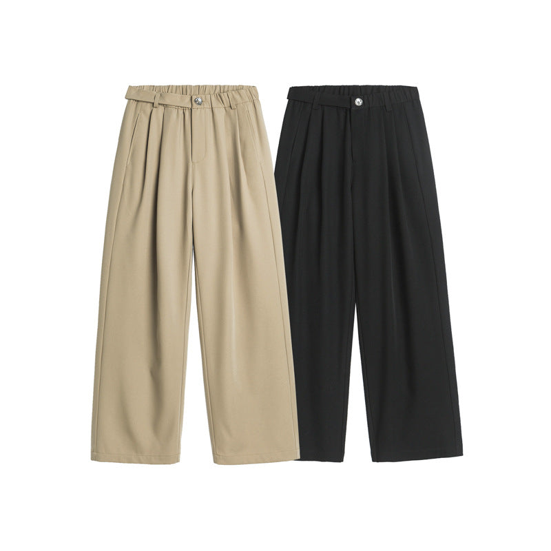 Pantalón casual straight-leg