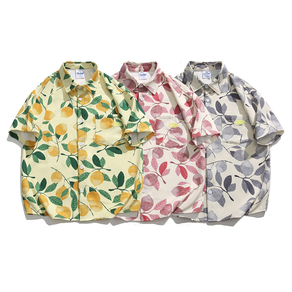 Camisa print frutal