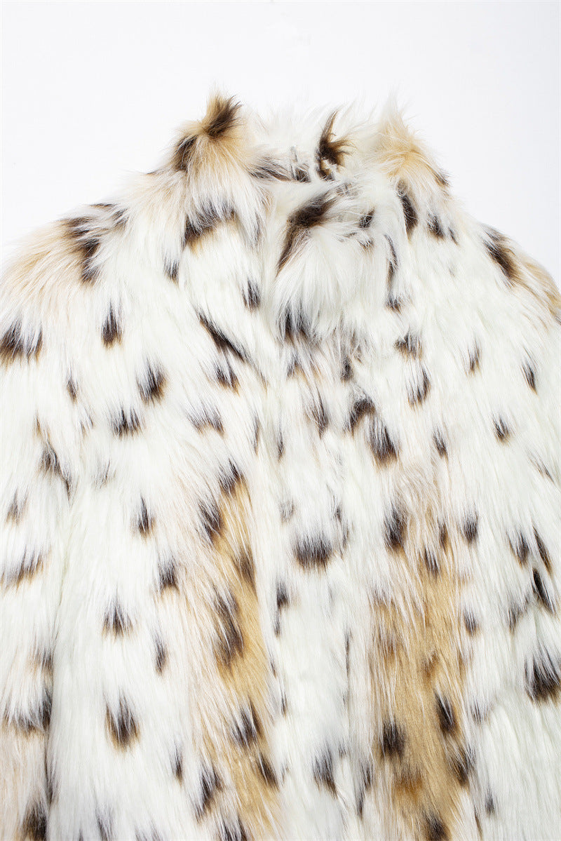 Abrigo animal print