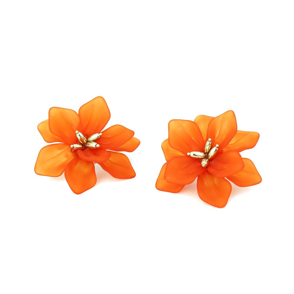 Pendientes flor vintage