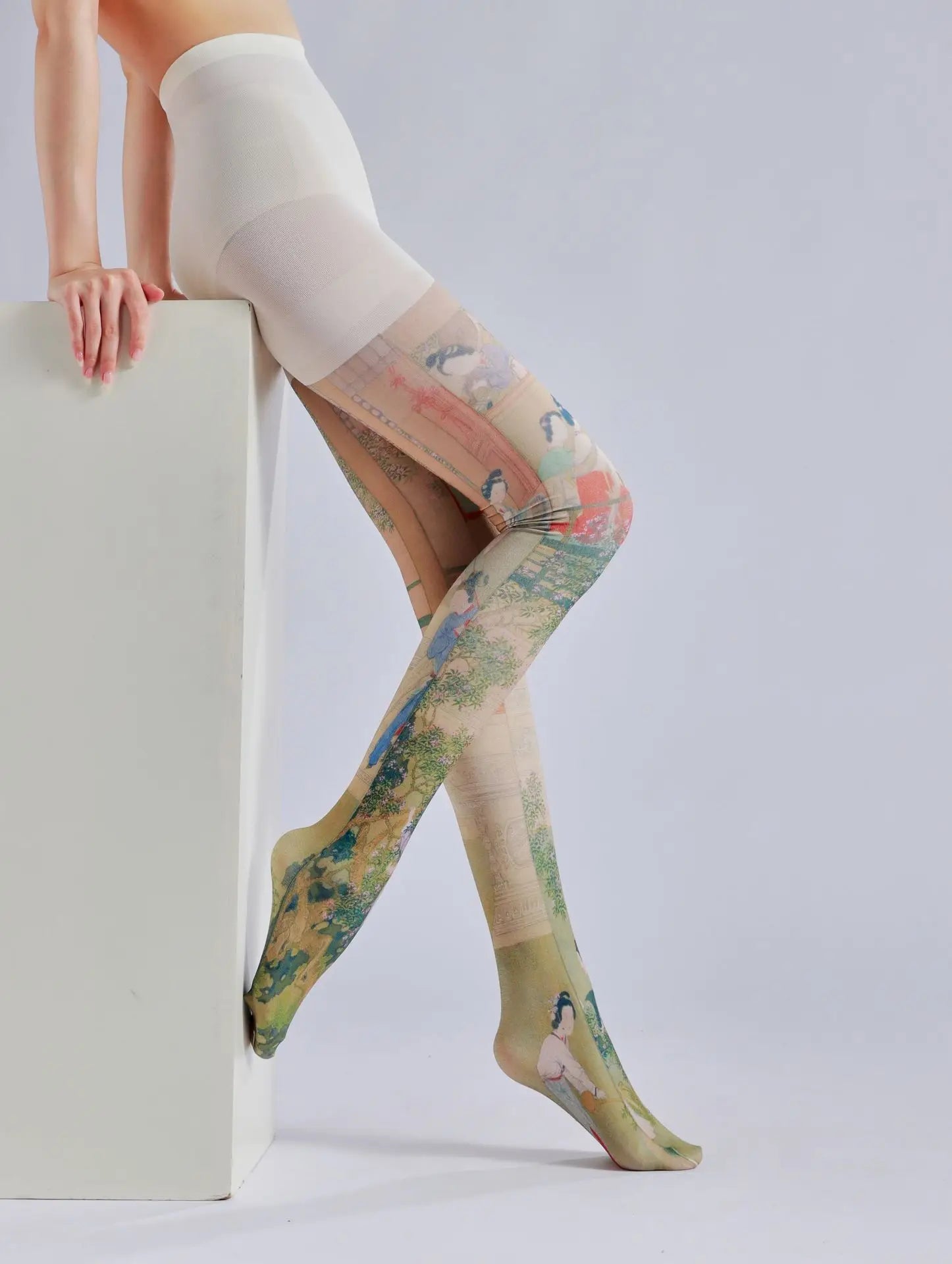 Medias print-trad oriental