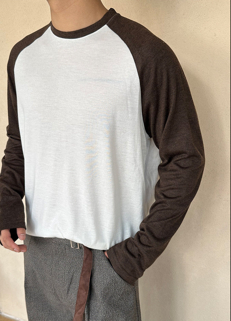 Camiseta basic raglán