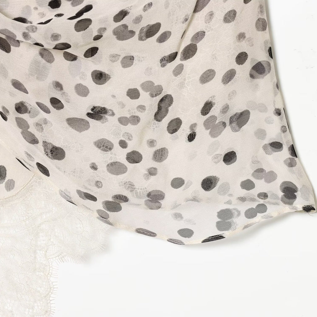 Vestido lencero polka