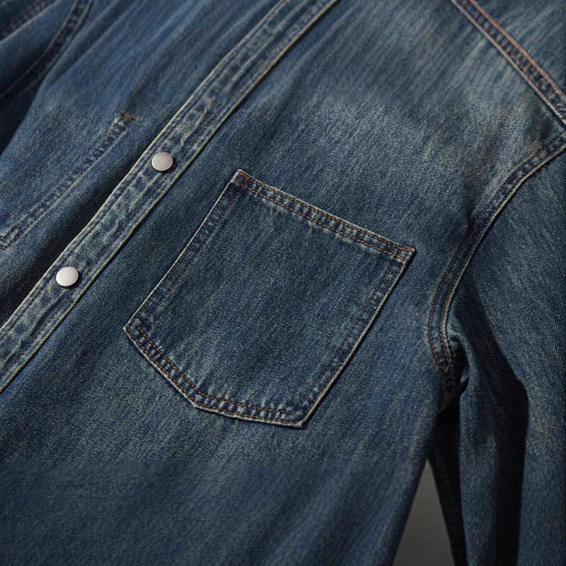 Camisa retro vaquera