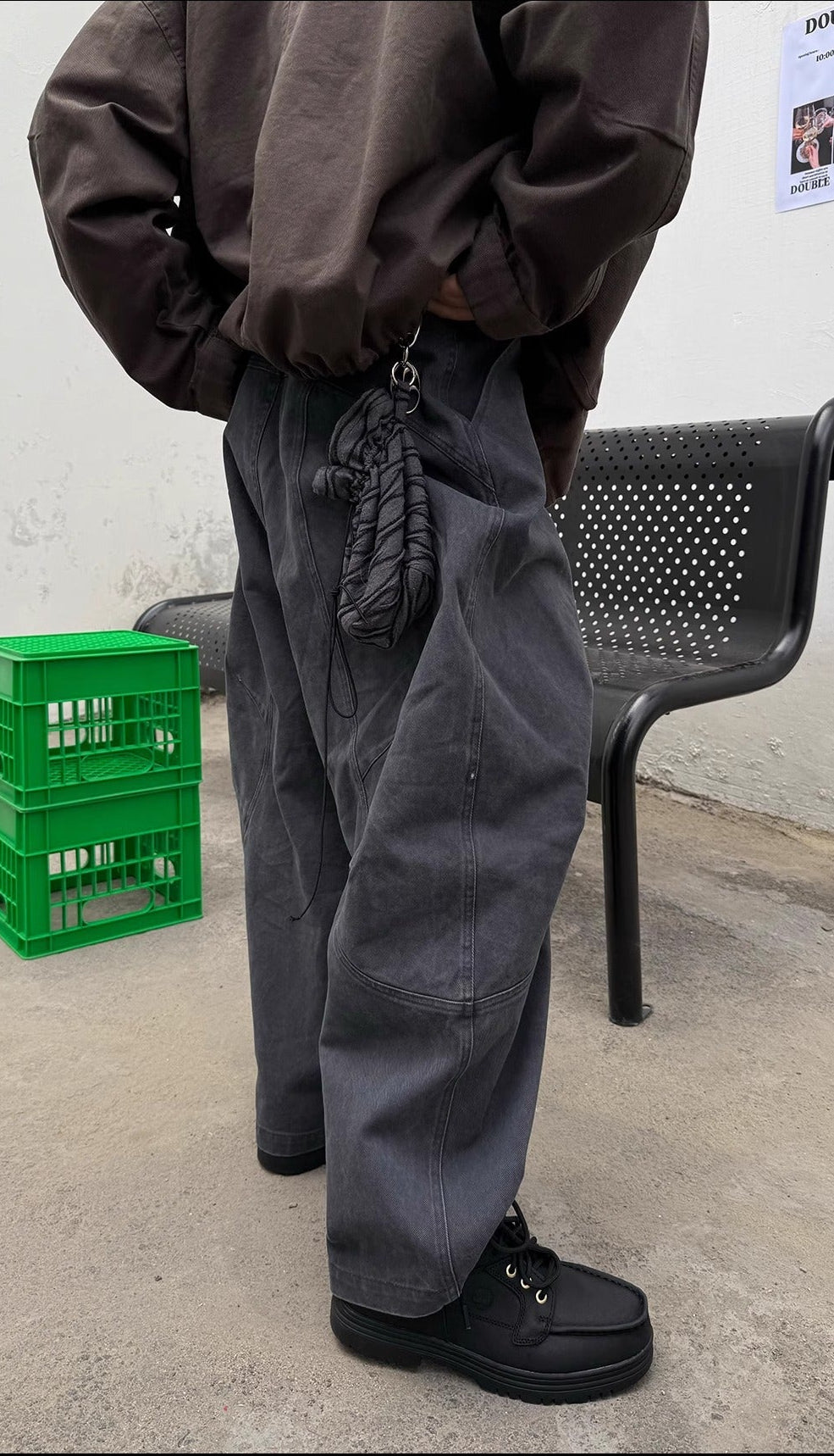PANTALÓN BALLOON-FIT LAVADO