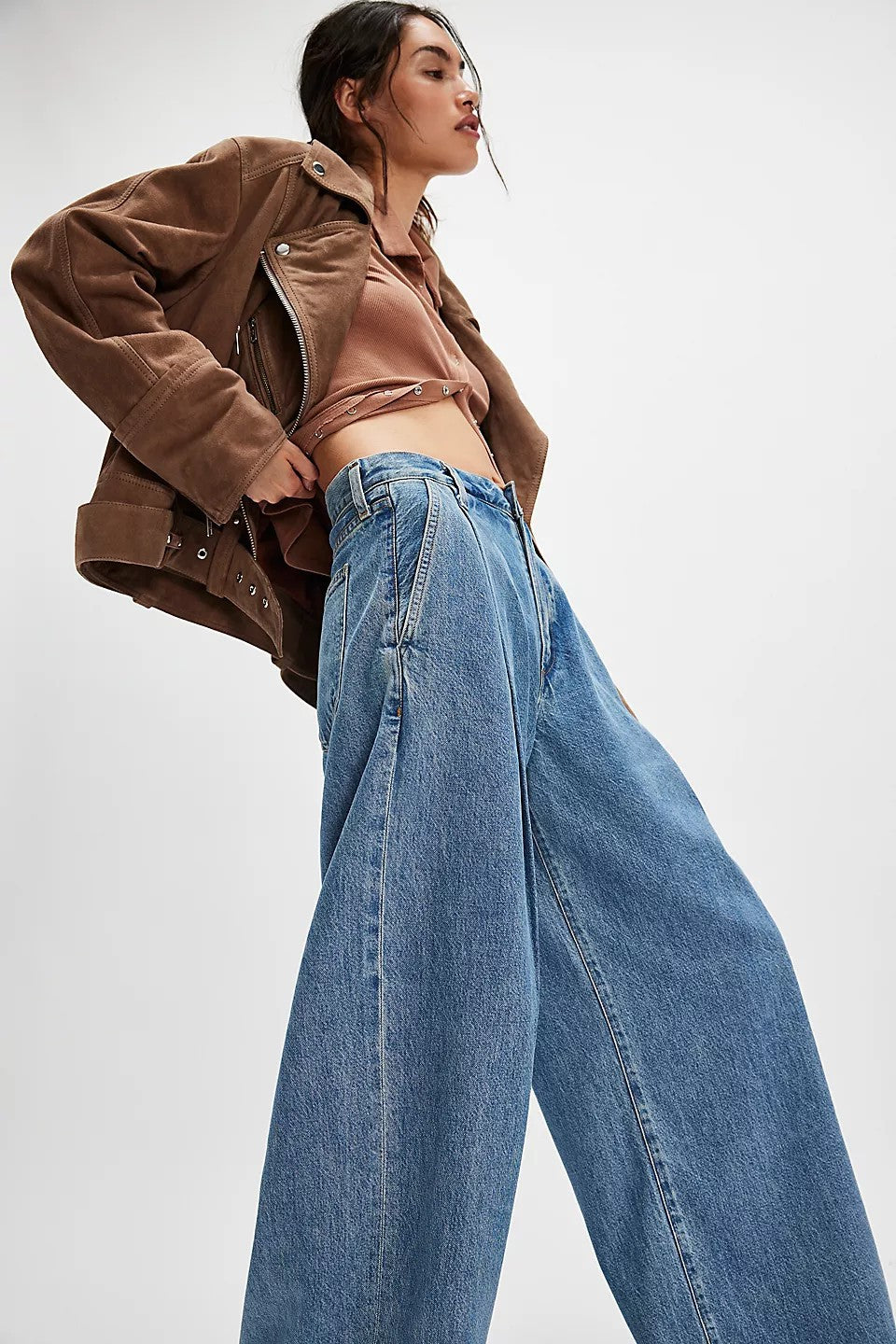 Jeans wide leg