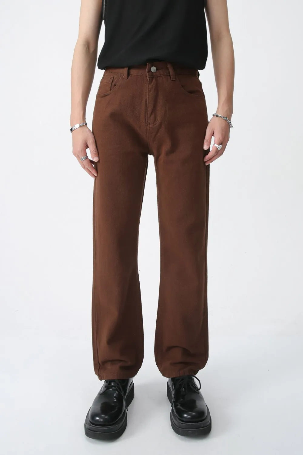 Pantalón mid-rise bolsillos