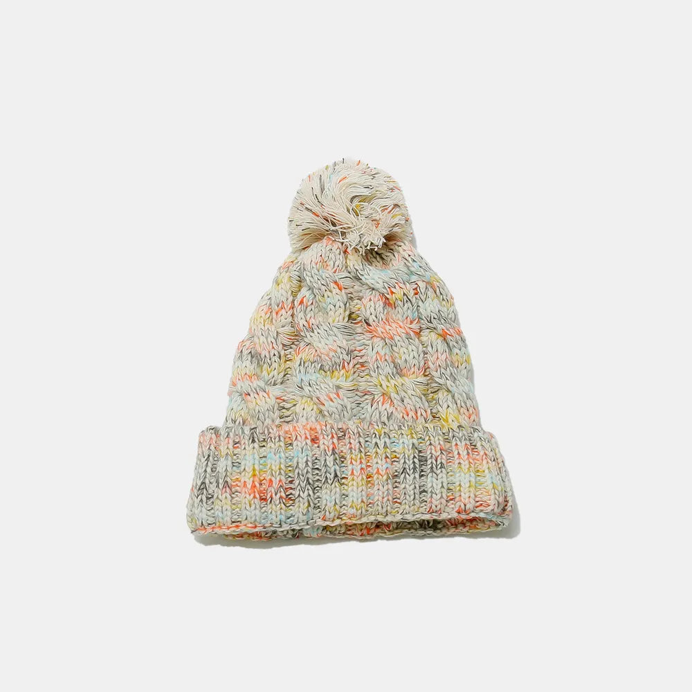 Gorro punto pompón