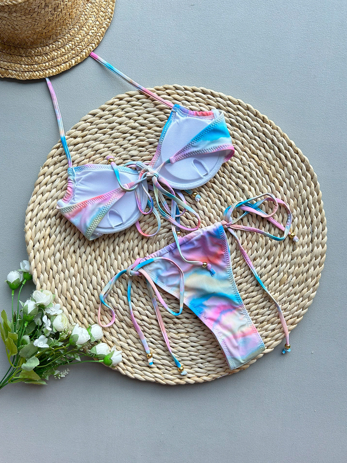 Bikini tiras print