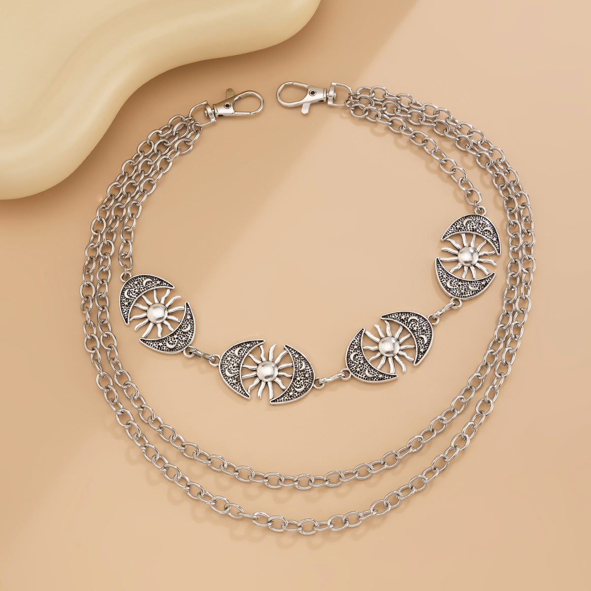 Cadena cruzada sol/luna