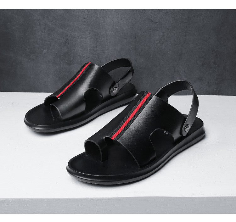 Sandalias planas correa