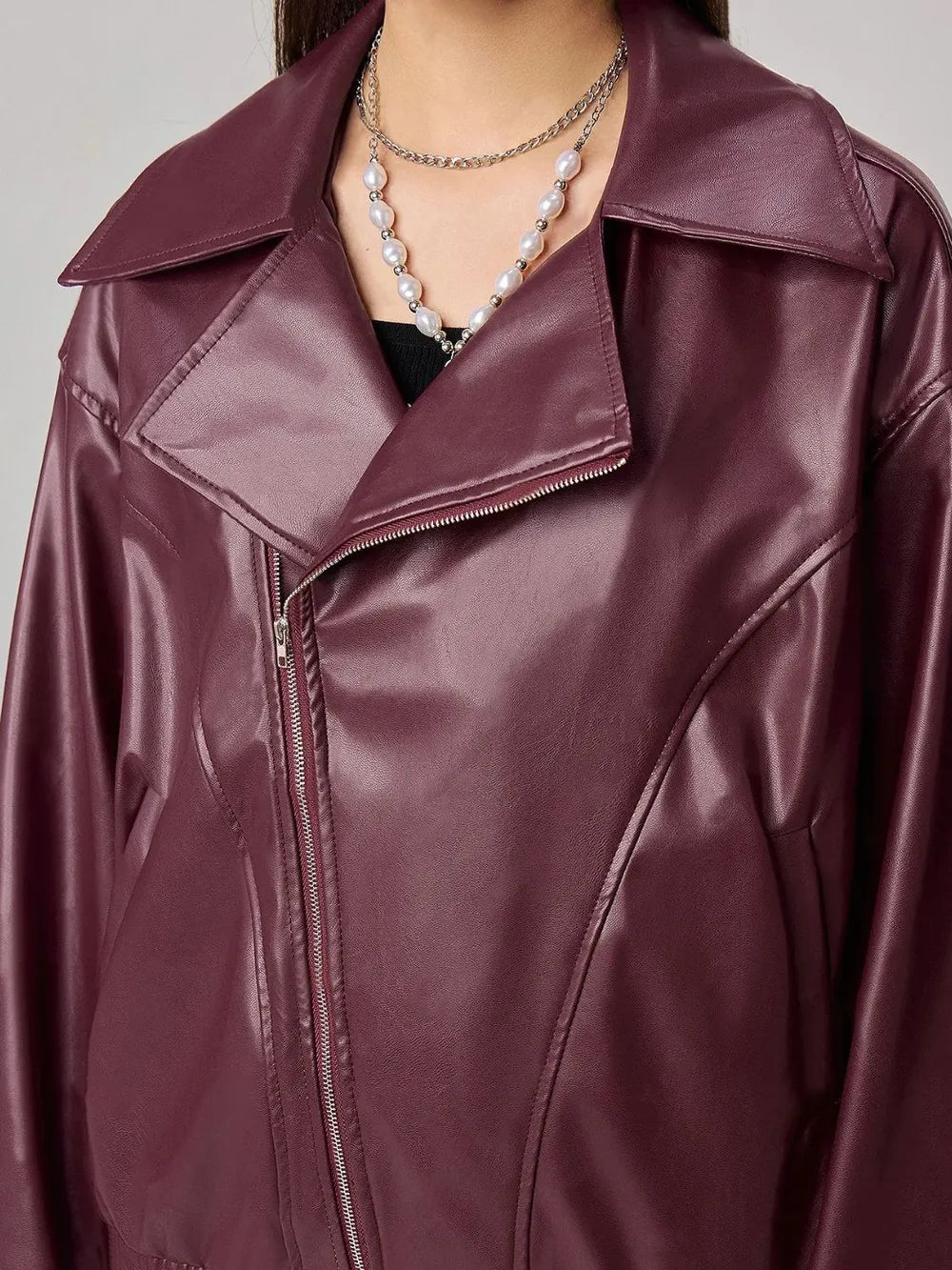 Chaqueta hombros caídos