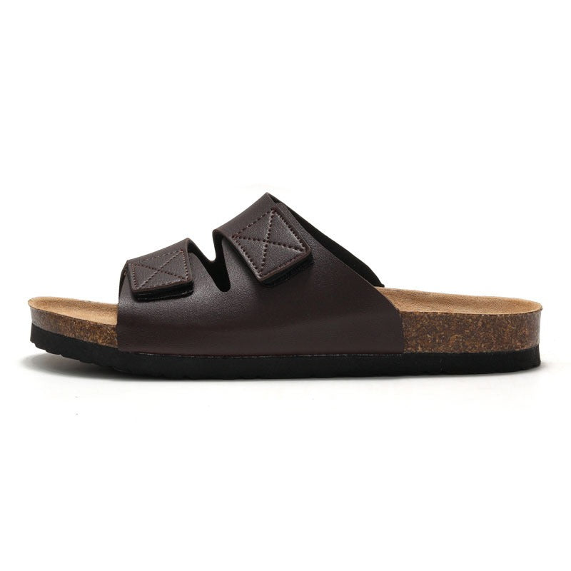 Sandalia cork velcro