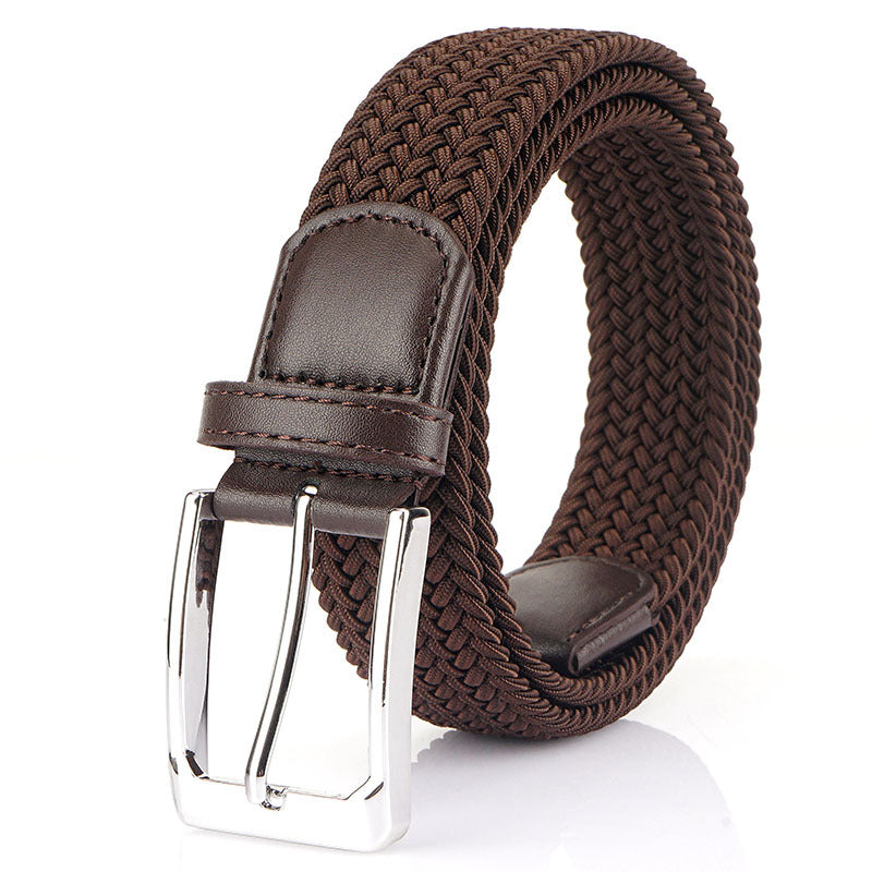 Cinturón trenzado canvas