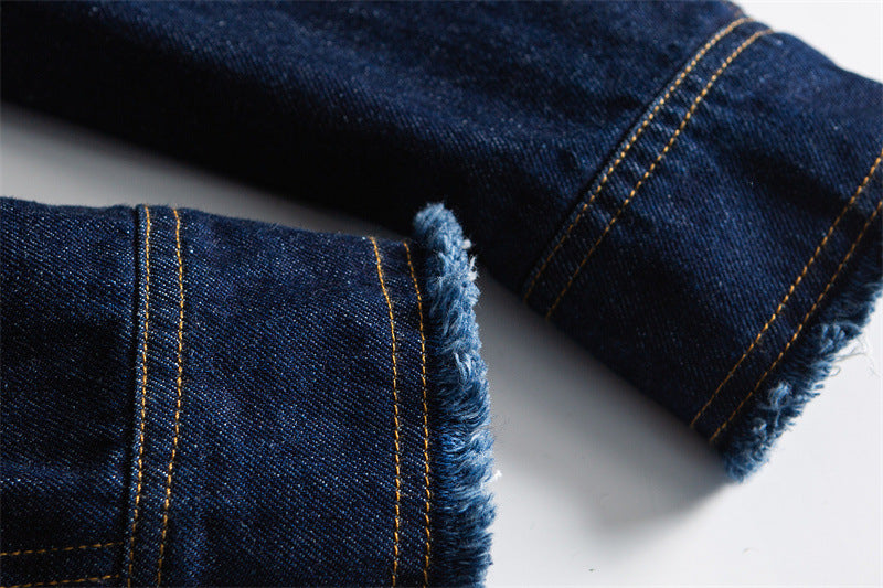 Camisa denim costuras