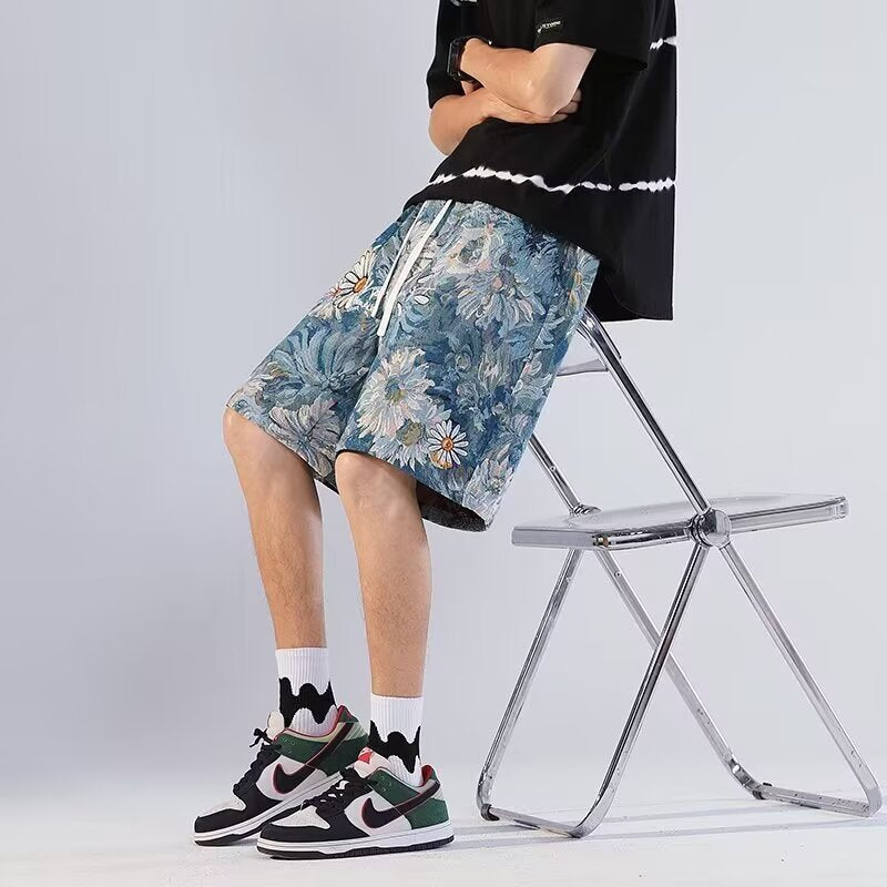 Bermuda floral print