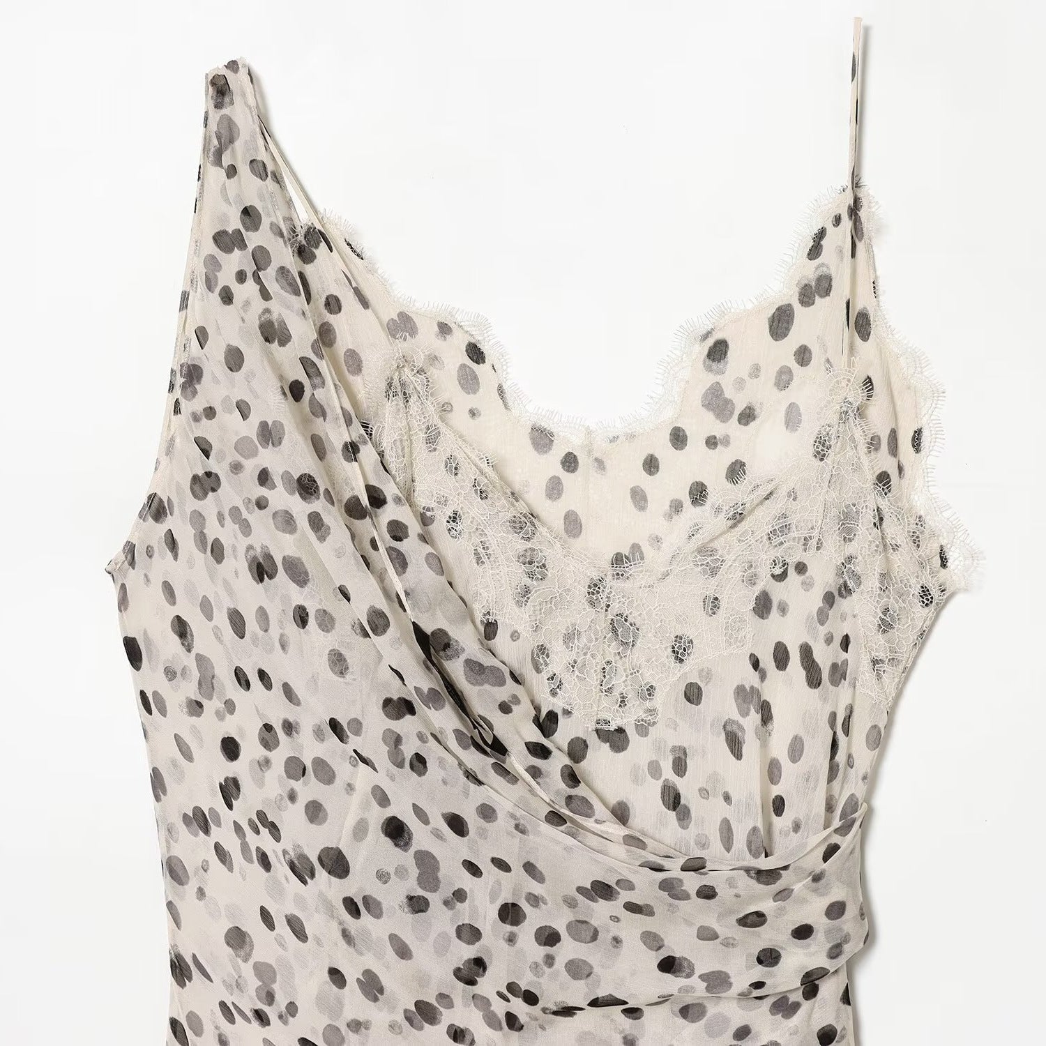 Vestido lencero polka