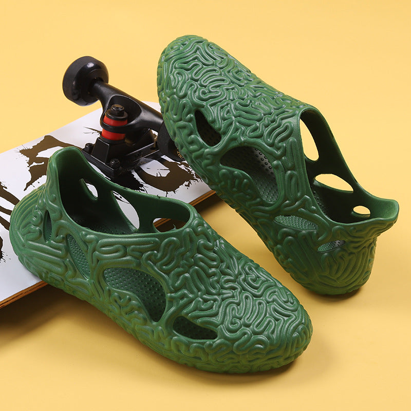 Zuecos punta cerrada