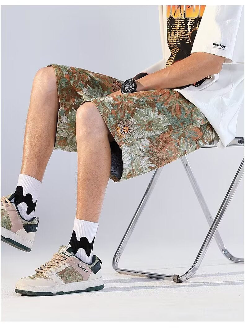 Bermuda floral print