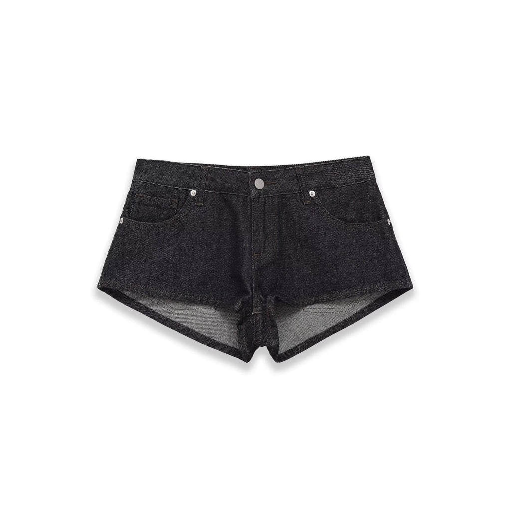 Short micro denim