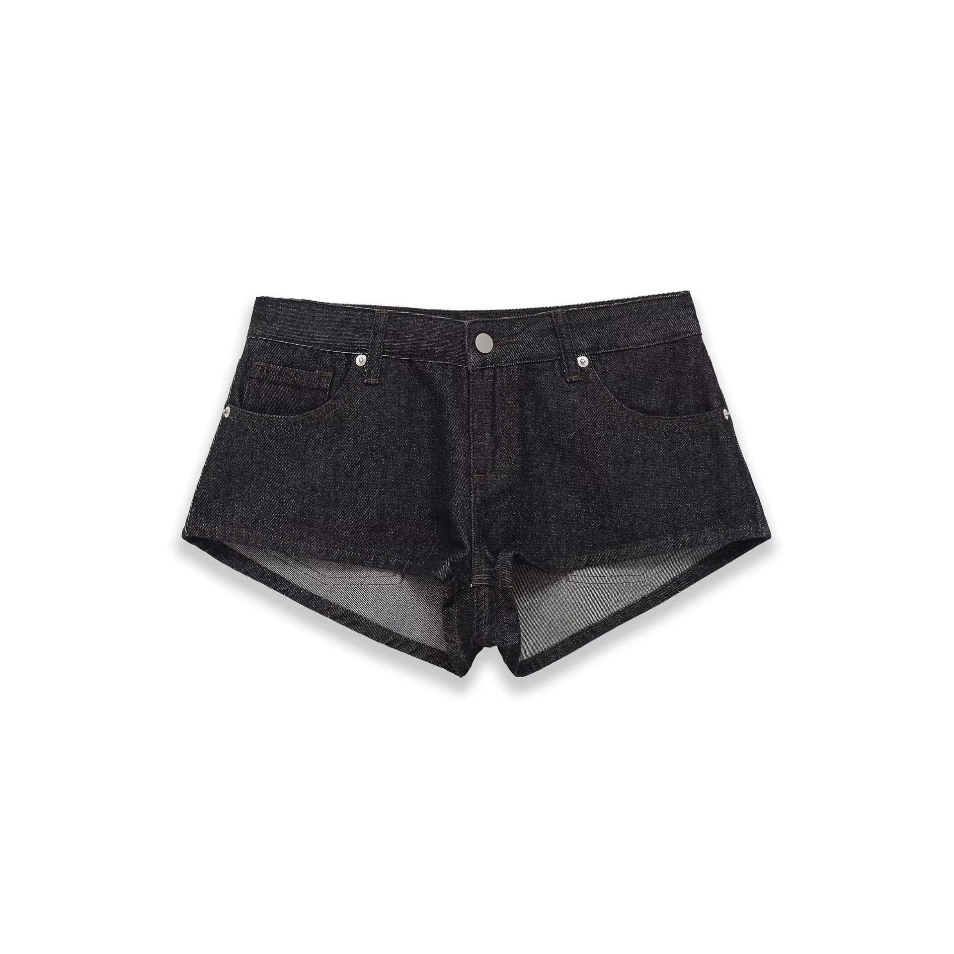 Short micro denim
