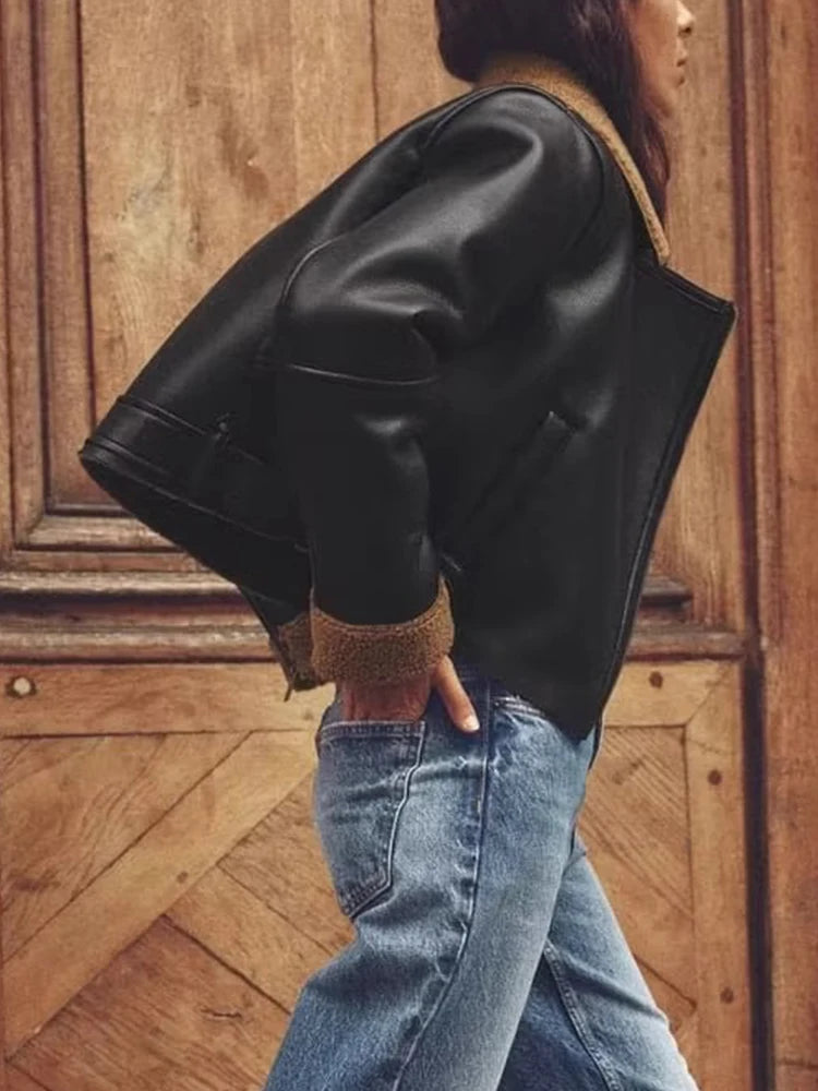 Chaqueta piel vintage