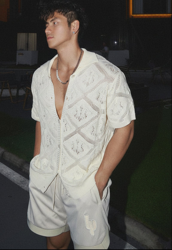 Camisa punto casual