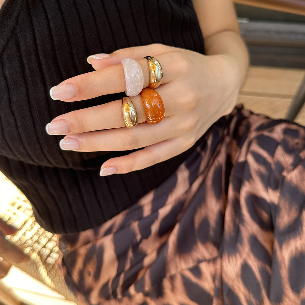 Set anillos retro